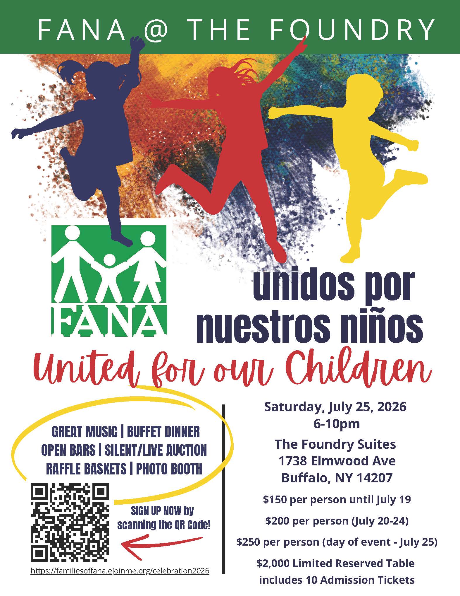 FANA Celebration 2026 flyer